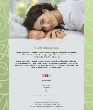 Bundle of Joy Emails