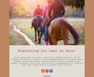 Riding Club Templates