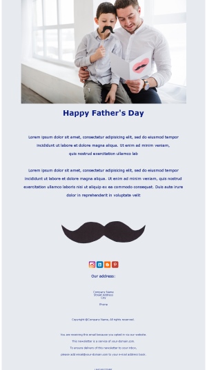 Fathers Day Template