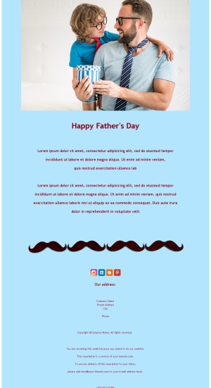 Father’s Day Email