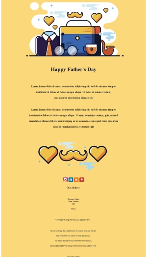 Father’s Day Email Design