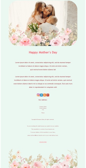 Mother’s Day Message