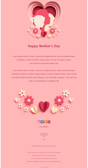 Mother’s Day Email