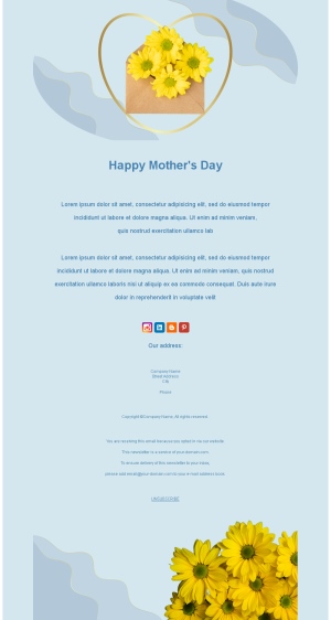 Mother’s Day Email 
