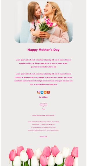 Mother’s Day Greetings
