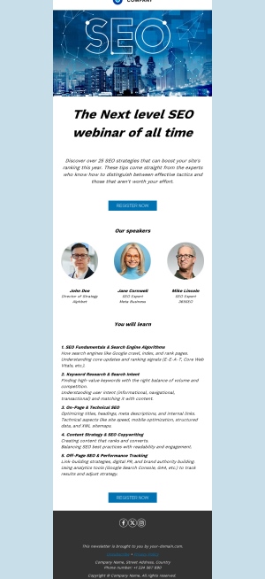 Event Invitation Email Templates