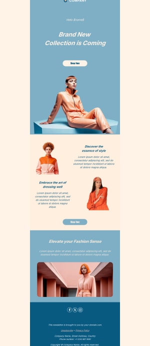 Fashion Email Templates