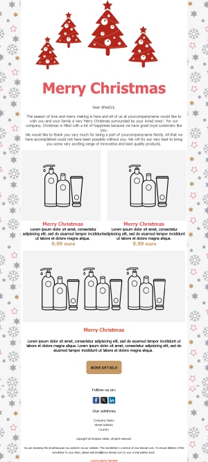 Holiday Email Templates