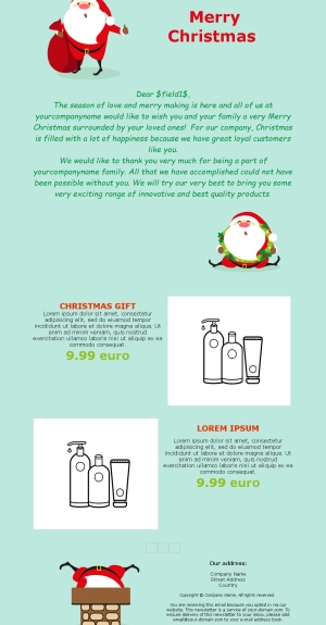 Warm Holiday Email Templates