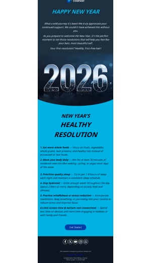 New Year Campaign Templates