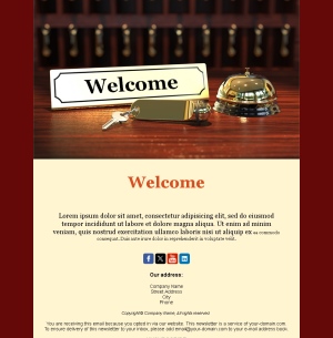 Welcome Email Alerts
