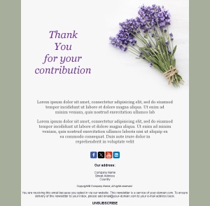Order Thank You Emails
