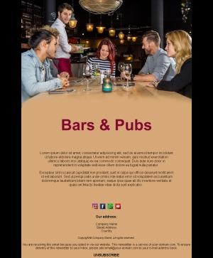 Fun Bar Email Templates
