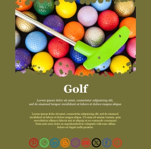 Golf Club Email News