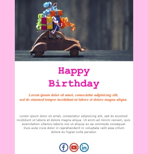 Birthday Celebration Emails