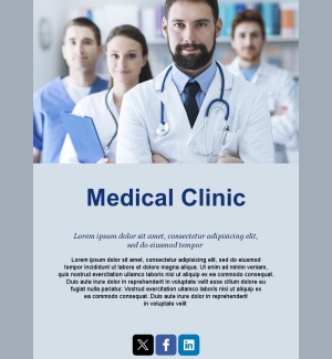 Medical Reminder Email Layouts