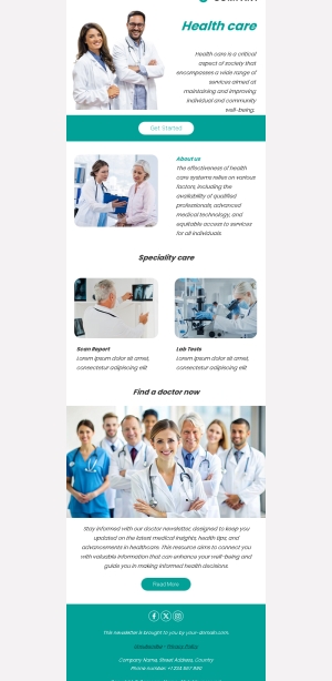 Clear Medical Care Email