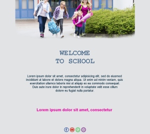 School Newsletter Emails