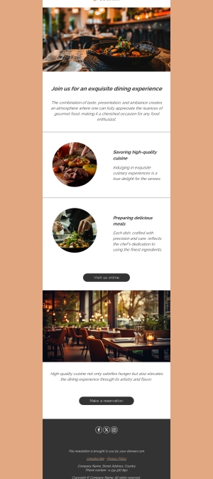 Seasonal Restaurant Highlights