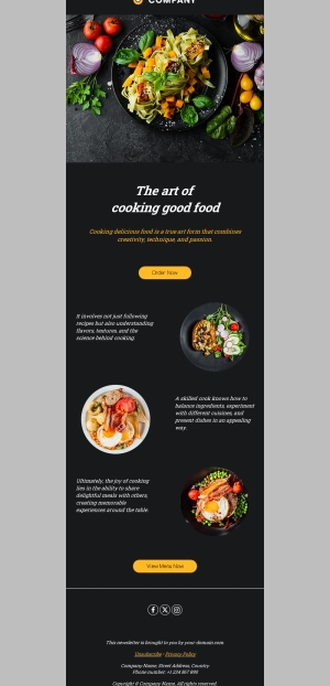 Modern Restaurant Showcase