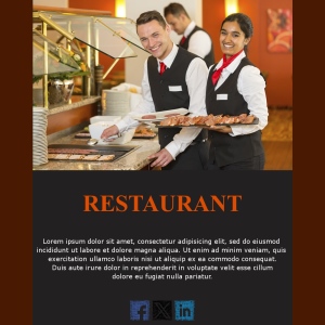 Restaurant Email Templates