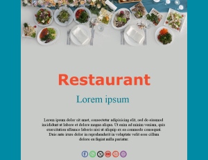 Restaurant Specials Emails