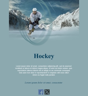 Hockey Game Alert Emails