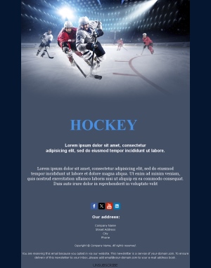 Live Hockey Email News