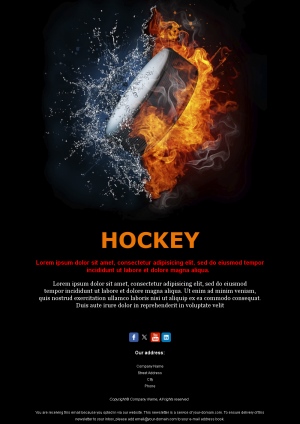 Hockey Email Updates