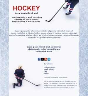 Hockey Update Emails