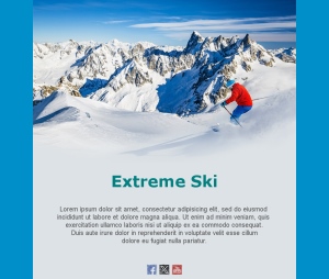 Ski Equipment Promotion