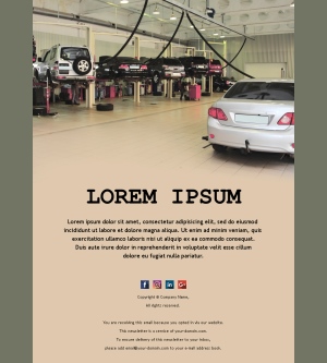 Automotive Service Template