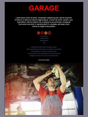 Garage Campaign Email