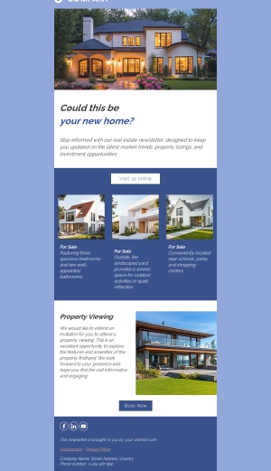 Real Estate Lead Welcome Email