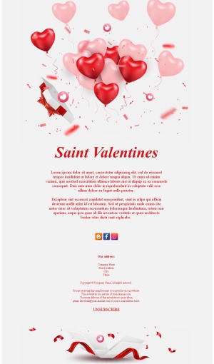 Valentine's Day Email Templates