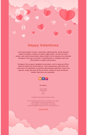 Lovely Valentine's Templates