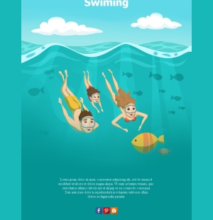 Swim Meet Invitations