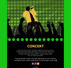 Music Email Templates | Mailpro™