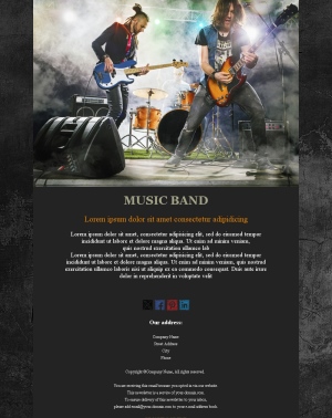 Music Email Templates | Mailpro™