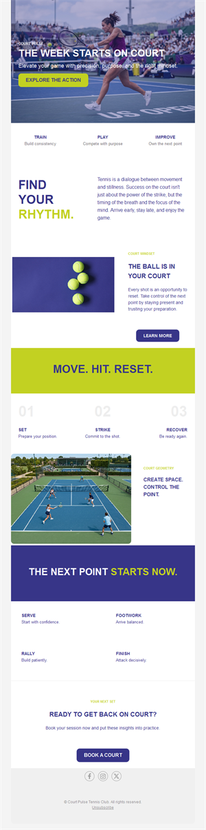 Tennis club week newsletter
