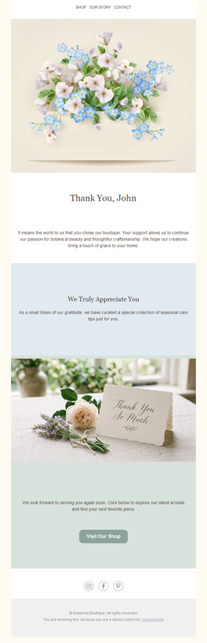 Gratitude Email Campaigns