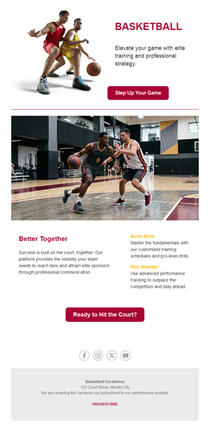 Fast Break Email Alerts