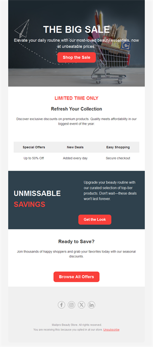 Top Sales Email Alerts
