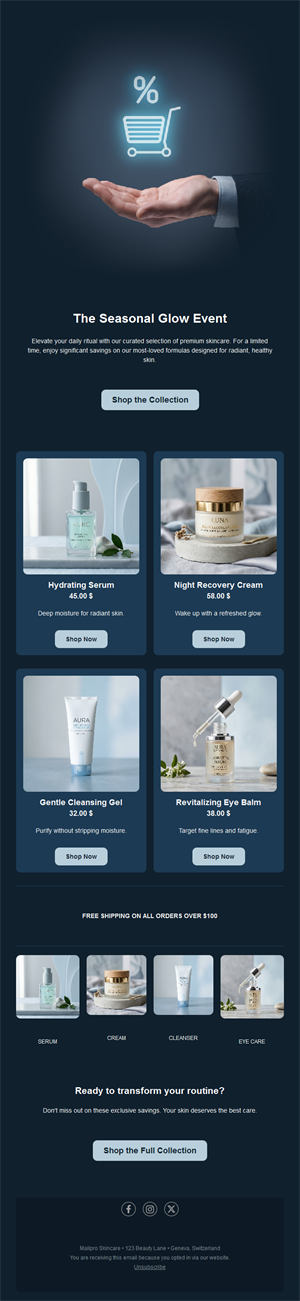 Product Promotion Emails