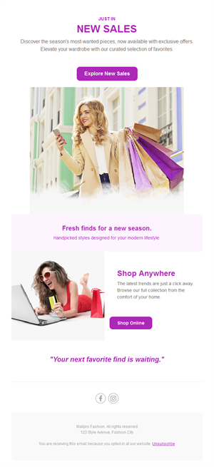 Hot Deals Email Templates