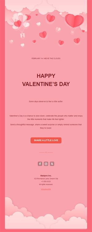 Lovely Valentine's Templates