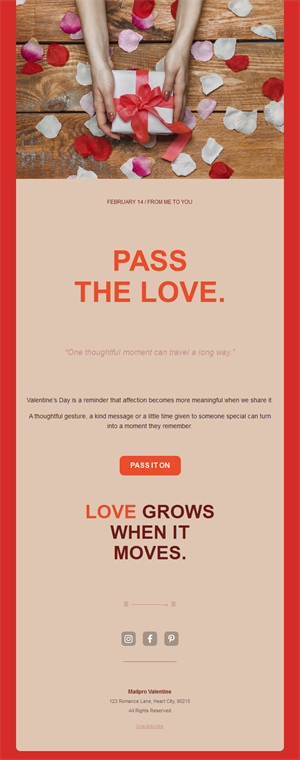 Valentine Specials and Offers