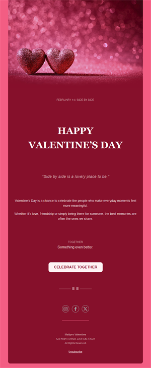 Romantic Valentine Invitations