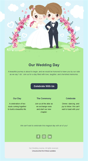 Celebrate Love Emails