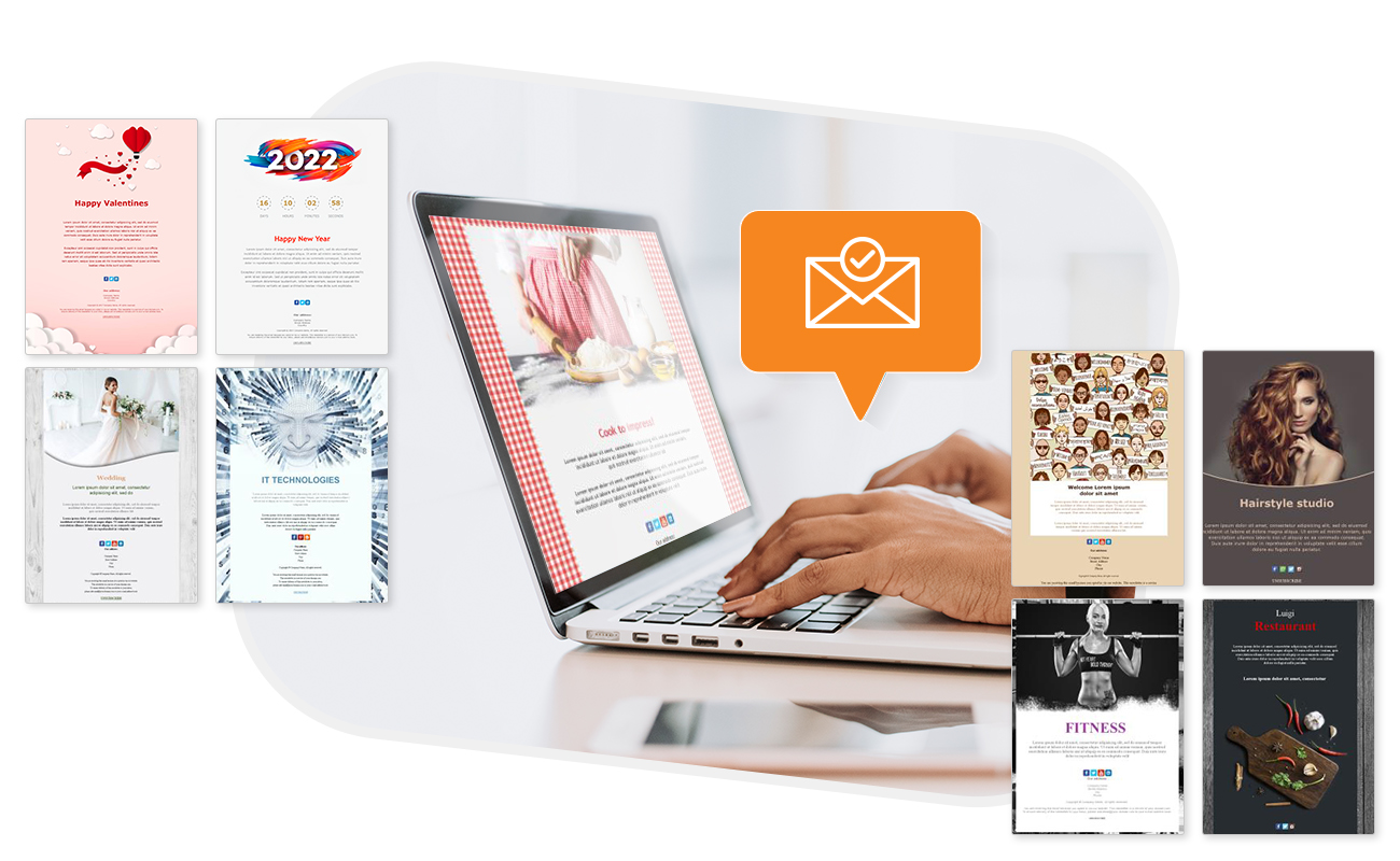 +500 free Email Templates